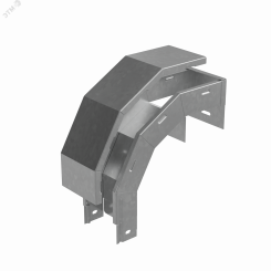 Т-ответвитель крышка верт. вниз 50х400х300 мм ПЛЮС