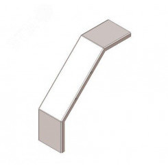 Крышка лотка замкового КЛСЗ 100х100-90 УТ1,5 для поворота трассы вниз на 90, оцинкованный лист(толщина покрытия 10 -18 мкм) S1,6 Крышка лотка замкового КЛСЗ 100х100-90 УТ1,5 для поворота трассы вниз на 90, оцинкованный лист(толщина покрытия 10 -18 мкм) S1,6