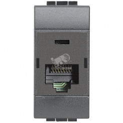 Розетка компьютерная living int RJ45 UTP категория 5E 110