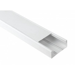 Кабель-канал парапетный 100x40 белый (12м.) (6/192) Кабель-канал парапетный 100x40 белый (12м.) (6/192)