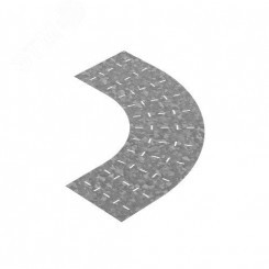 Донная вставка для поворота 90 град. для лотков НЛО 600 мм, толщ. 1,0 мм, Сендзимир цинк Донная вставка для поворота 90 град. для лотков НЛО 600 мм, толщ. 1,0 мм, Сендзимир цинк