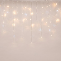 Бахрома светодиодная с эффектом мерцания 25м Соединяемая 440 светодиодов Теплый белый и белый свет Провод прозрачный ULD-B25006-440/TTK WARMWHITE-WHITE IP44 ТМ Uniel Бахрома светодиодная с эффектом мерцания 25м Соединяемая 440 светодиодов Теплый белый и белый свет Провод прозрачный ULD-B25006-440/TTK WARMWHITE-WHITE IP44 ТМ Uniel