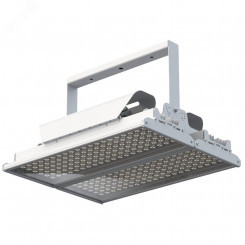 Светильник светодиодный ДО-500Вт Эверикс LED-500-К30.4-IP66-У1(2/LIRA/740/RAL7035/TG/AC230/D/Х/G1)