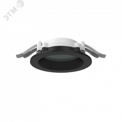 Светильник светодиодный DL-01 Pro 100 мм 13 Вт 4000 К CRI90 120х49 мм IP65/40 RAL9005 черный муар с защитным силикатным стеклом аварийный автономный постоянного действия Светильник светодиодный DL-01 Pro 100 мм 13 Вт 4000 К CRI90 120х49 мм IP65/40 RAL9005 черный муар с защитным силикатным стеклом аварийный автономный постоянного действия