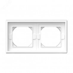 ARTGALLERY рамка 2-постовая IP44, белый ARTGALLERY рамка 2-постовая IP44, белый