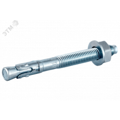 Анкер клиновой 16x125 покрытие цинк Анкер клиновой 16x125 покрытие цинк