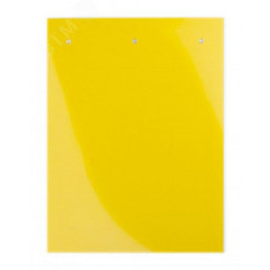 Табличка полужесткая для маркировки оболочек. Клейкое основание. ПВХ. Желтая (2 шт на 1 листе) Табличка полужесткая для маркировки оболочек. Клейкое основание. ПВХ. Желтая (2 шт на 1 листе)