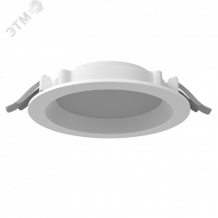 Светильник светодиодный DL-01 Pro 160 мм 15 Вт 3000 К CRI90 176x51 мм IP65/40 RAL9003 белый муар с рассеивателем опал аварийный автономный постоянного действия Светильник светодиодный DL-01 Pro 160 мм 15 Вт 3000 К CRI90 176x51 мм IP65/40 RAL9003 белый муар с рассеивателем опал аварийный автономный постоянного действия
