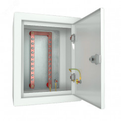 Ящик ГЗШ 20 подключений. 3х40 мм (ВхШхГ 400х310х220 мм). 475А. IP31. цвет серый Ral 7035