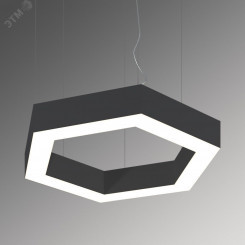 Светильник светодиодный RVE-LBX-HOLE-HEXA-800-P (Шестиугольник с отв. 800х693х100мм S80мм 54Вт Подвесной 4000К Белый) Светильник светодиодный RVE-LBX-HOLE-HEXA-800-P (Шестиугольник с отв. 800х693х100мм S80мм 54Вт Подвесной 4000К Белый)