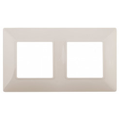 Рамка на 2 поста, Эра Elegance, сл.кость, 14-5002-02 Рамка на 2 поста, Эра Elegance, сл.кость, 14-5002-02
