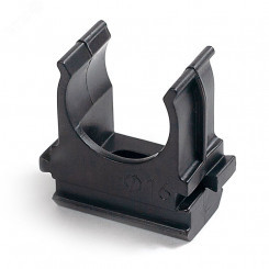 Крепёж-клипса для труб черная д16 (100шт/2000шт уп/кор) Строитель Крепёж-клипса для труб черная д16 (100шт/2000шт уп/кор) Строитель