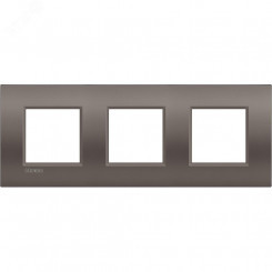 Livinglight. Рамка Air, немецкий стандарт 2+2+2 мод. Цвет ''Глина'' Livinglight. Рамка Air, немецкий стандарт 2+2+2 мод. Цвет ''Глина''