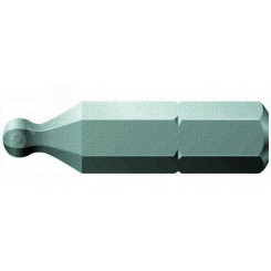 Бита под внутренний шестигранник 842/1 Z Hex с шаром вязкая твердость хвостовик 1/4 C 6.3 6 x 25 мм Бита под внутренний шестигранник 842/1 Z Hex с шаром вязкая твердость хвостовик 1/4 C 6.3 6 x 25 мм