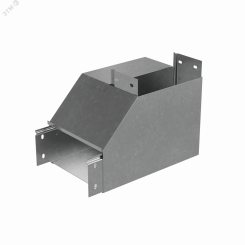 Угол верт. внутр. R 80х300 мм с разворотом трассы на 90 гр. ПЛЮС HD