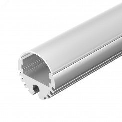 Профиль ROUND-D20-2000 ANOD (Arlight, Алюминий) Профиль ROUND-D20-2000 ANOD (Arlight, Алюминий)