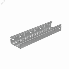 Лоток перф. 50х100х0,8 L2000 мм Стандарт ПЛЮС INOX304