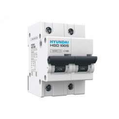 Выключатель автоматический модульный двухполюсный 80А C 10кА Standard HGD Выключатель автоматический модульный двухполюсный 80А C 10кА Standard HGD
