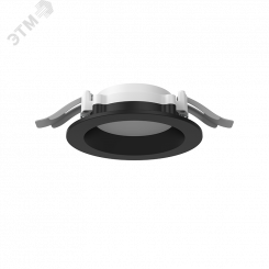 Светильник светодиодный ДВО-DL-01 Pro 8Вт 4000К 120*49мм IP65/40 черный опал DALI