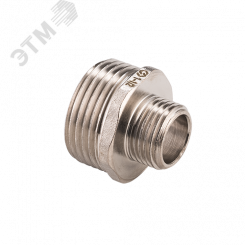 Ниппель НН 1'1/4х1' переходной, никелированный