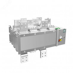 АВР на реверс. выкл.-разъед. и мотор приводом 3200A, 4P, 50кА АВР-109