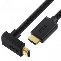 Кабель HDMI 2.0, Ultra HD 19М на 19М, 1.5 м., черный нейлон