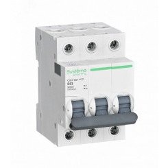 Выключатель автоматический трехполюсный 63А B 4.5kA 400В City9 Set