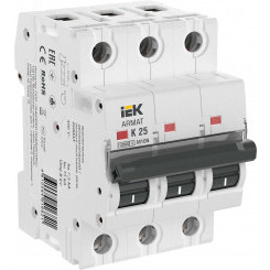 ARMAT Выключатель автоматический трехполюсный M10N K 25А