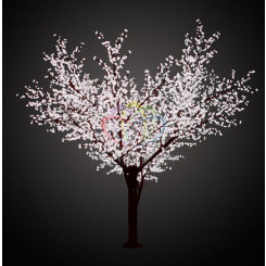 Дерево светодиодное Сакура, высота 3,6 м, крона 3,0 м, белые светодиоды, IP 65, понижающий трансформатор в комплекте Дерево светодиодное Сакура, высота 3,6 м, крона 3,0 м, белые светодиоды, IP 65, понижающий трансформатор в комплекте