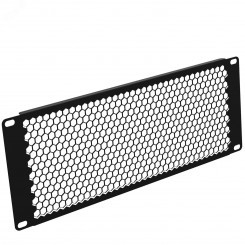 Фальш-панель 5U. перф. черный RAL 9004 (19372s) Фальш-панель 5U. перф. черный RAL 9004 (19372s)