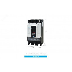 Автоматический выключатель в литом корпусе типа HGP, типоразмера 630 AF, арт. HGP630F3PT4S0000C00500H (500А, 36кА, 3 полюса, AC, расцепитель MTM-JJ, уставка расцепителя 0,8-1хIn, переднее подключение) Автоматический выключатель в литом корпусе типа HGP, типоразмера 630 AF, арт. HGP630F3PT4S0000C00500H (500А, 36кА, 3 полюса, AC, расцепитель MTM-JJ, уставка расцепителя 0,8-1хIn, переднее подключение)