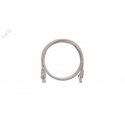 Патч-корд U/UTP 4 пары, Кат.5e, 2хRJ45/8P8C, T568B, 7х0,205мм, PVC, черный, 3м