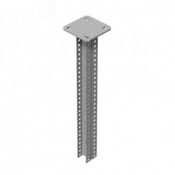 Стойка потолочная сварная двойная для средних нагрузок 30х50х1500 мм, толщ. 2,5 мм, гальван. цинк Стойка потолочная сварная двойная для средних нагрузок 30х50х1500 мм, толщ. 2,5 мм, гальван. цинк