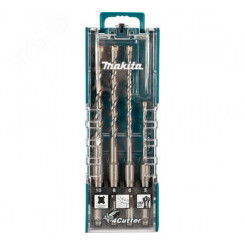 Буры SDS-plus 4Cutter набор 4 шт (5, 6, 8, 10 мм)