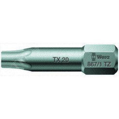 Бита торсионная 867/1 TZ TORX вязкая твердость хвостовик 1/4 C 6.3 TX 8 x 25 мм