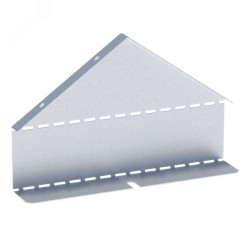 Заглушка крышки двускатной на лоток 50х400мм (0,8мм) HDZ Заглушка крышки двускатной на лоток 50х400мм (0,8мм) HDZ