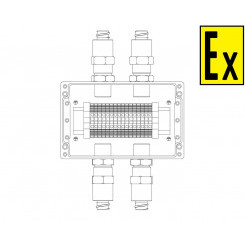 Коробка коммутационная взрывозащищенная КВМК 1601