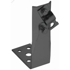 Держатель проводника круглого 6-10мм винтовой угловой h=60мм оцинкованная сталь TD IEK Держатель проводника круглого 6-10мм винтовой угловой h=60мм оцинкованная сталь TD IEK