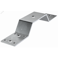 Скоба соед. для пров. кругл. 8 мм алюминий IEK Скоба соед. для пров. кругл. 8 мм алюминий IEK