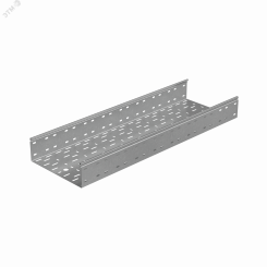 Лоток перф. 100х300х0,8 L3000 мм Стандарт ПЛЮС INOX304