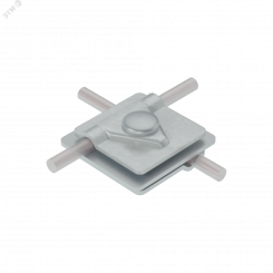 Универсальный соединитель для прутка D 5-10 мм с 3 пластинами 40х40 мм HD Универсальный соединитель для прутка D 5-10 мм с 3 пластинами 40х40 мм HD