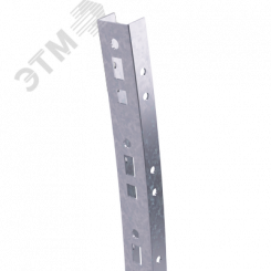 Профиль криволинейный, L1495, толщина2,5 мм, на 12 рожков, цинк-ламель