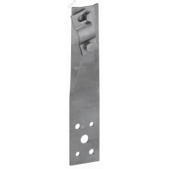 Держатель проводника круглого 6-10мм винтовой прямой h=80мм оцинкованная сталь TD IEK Держатель проводника круглого 6-10мм винтовой прямой h=80мм оцинкованная сталь TD IEK