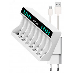 Зарядное устройство для АА, ААА 8 слотов Зарядное устройство для АА, ААА 8 слотов