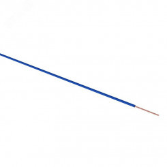 Провод ПГВА 1х2.50 мм2, синий, бухта 100 м,