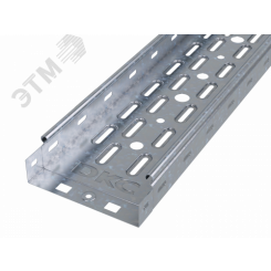 Лоток перфорированный 150х50х 2000 цинк-ламельный