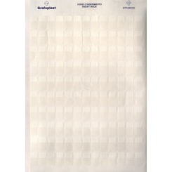 Табличка самоламинирующаяся 62х25мм. белая полиэстер QUADRO Табличка самоламинирующаяся 62х25мм. белая полиэстер QUADRO