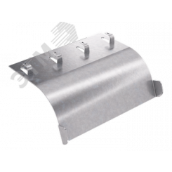 Ограничитель радиуса изгиба кабеля L = 400 мм металлический Ограничитель радиуса изгиба кабеля L = 400 мм металлический