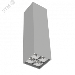 Светильник светодиодный ДПО-10Вт 4000К DL-Box Reflect Multi DALI 36 град. серый Светильник светодиодный ДПО-10Вт 4000К DL-Box Reflect Multi DALI 36 град. серый