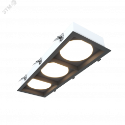 Светодиодный светильник RVE-LBX-SENSO-3X-190x540-V (Карданник 190х540х67мм 26Вт Встраиваемый 4000K белый) Светодиодный светильник RVE-LBX-SENSO-3X-190x540-V (Карданник 190х540х67мм 26Вт Встраиваемый 4000K белый)